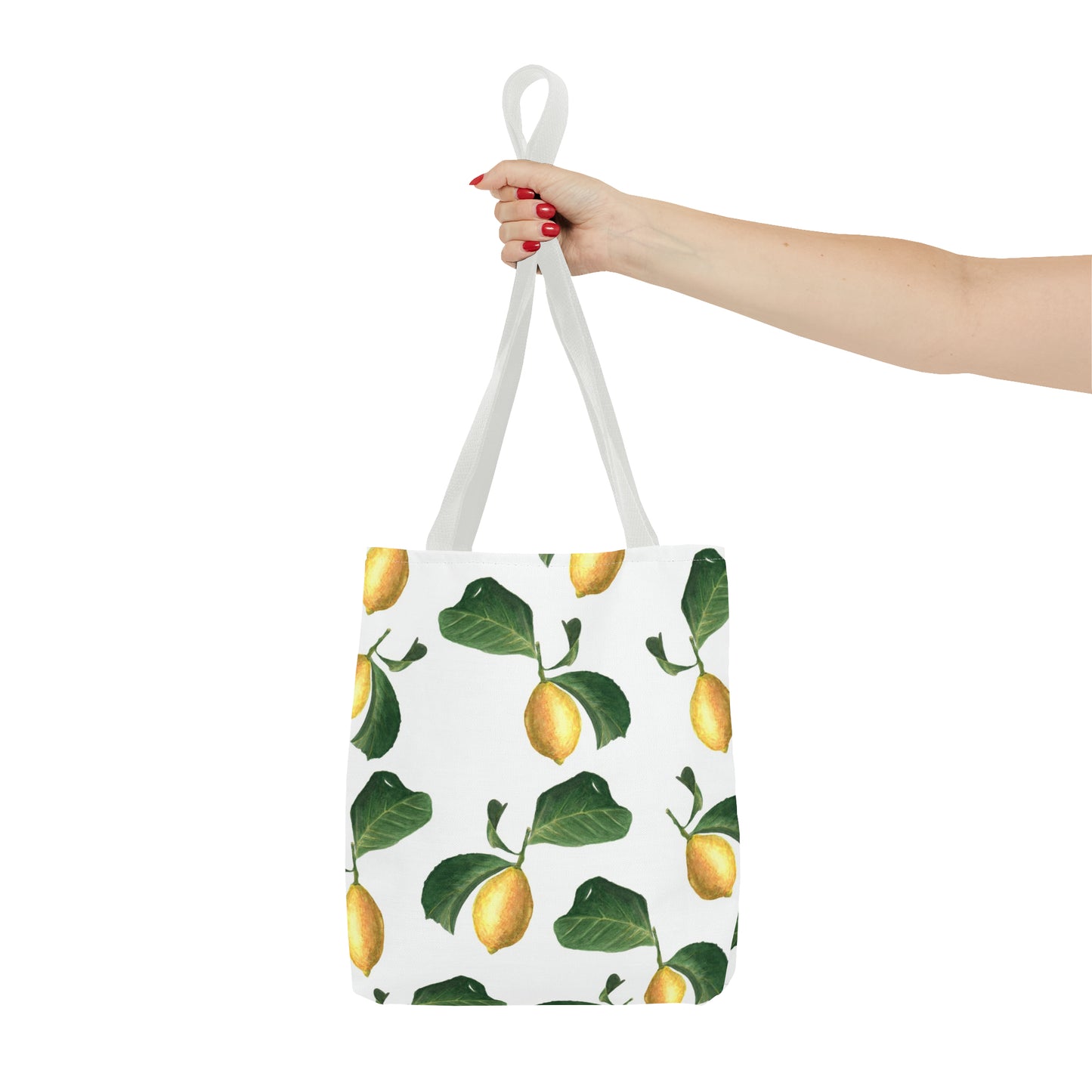 Tote Bag - Watercolor Lime paint by Ana Cecilia Mannaert