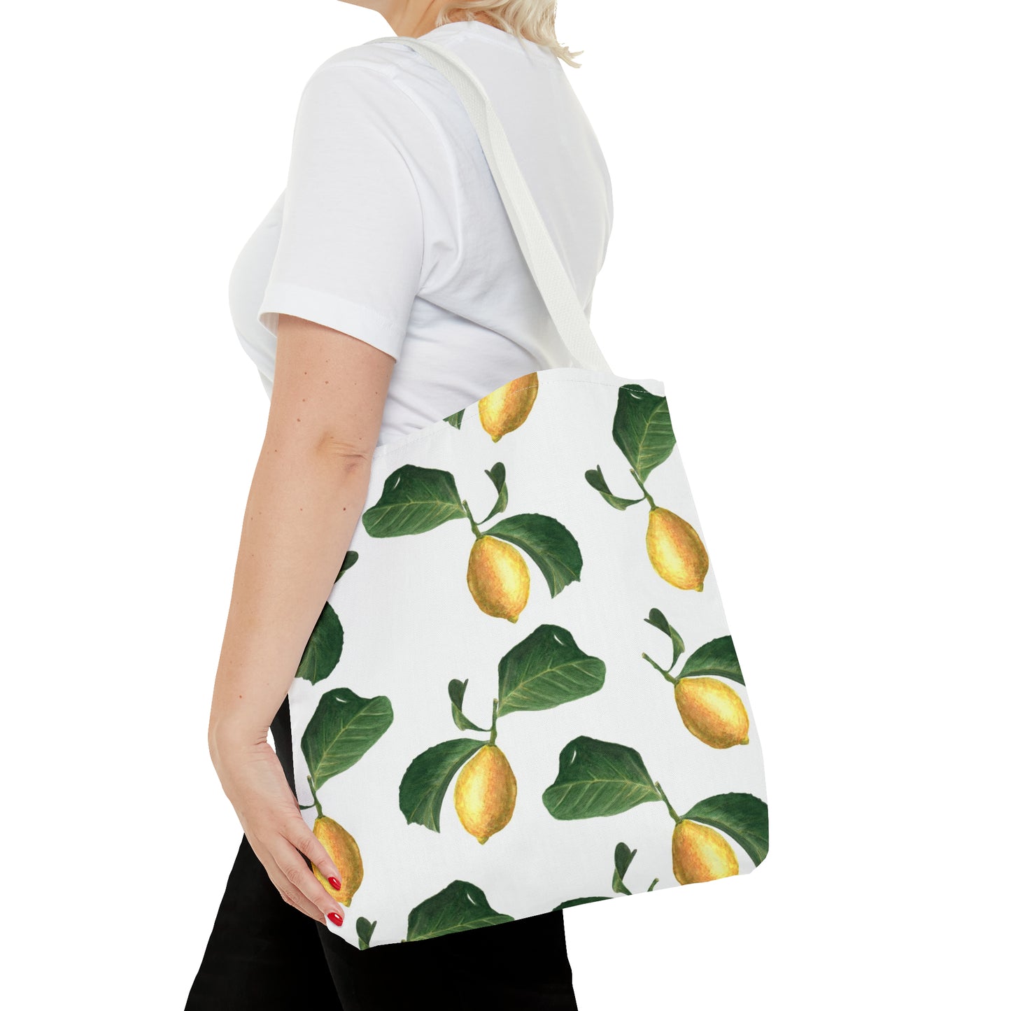 Tote Bag - Watercolor Lime paint by Ana Cecilia Mannaert
