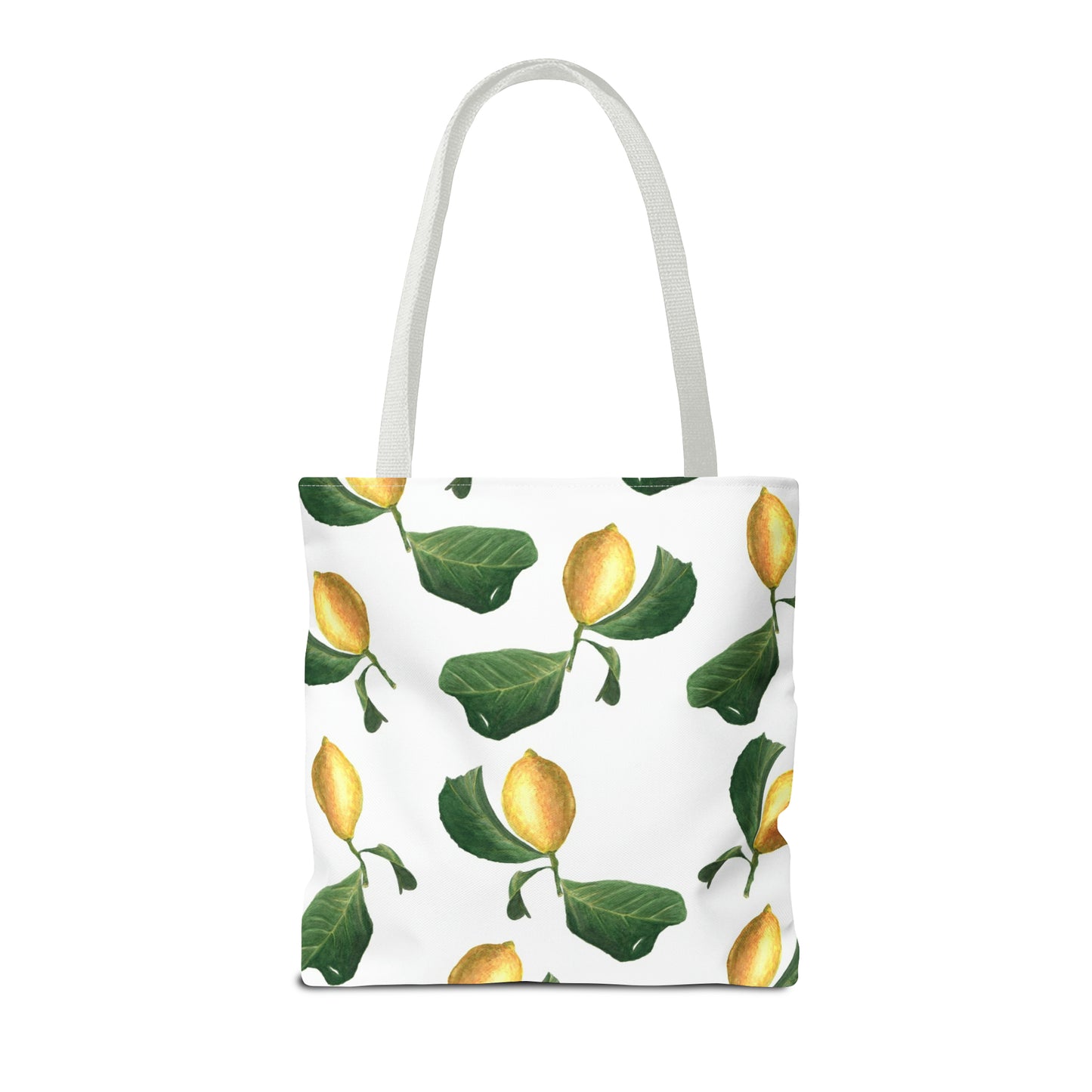 Tote Bag - Watercolor Lime paint by Ana Cecilia Mannaert