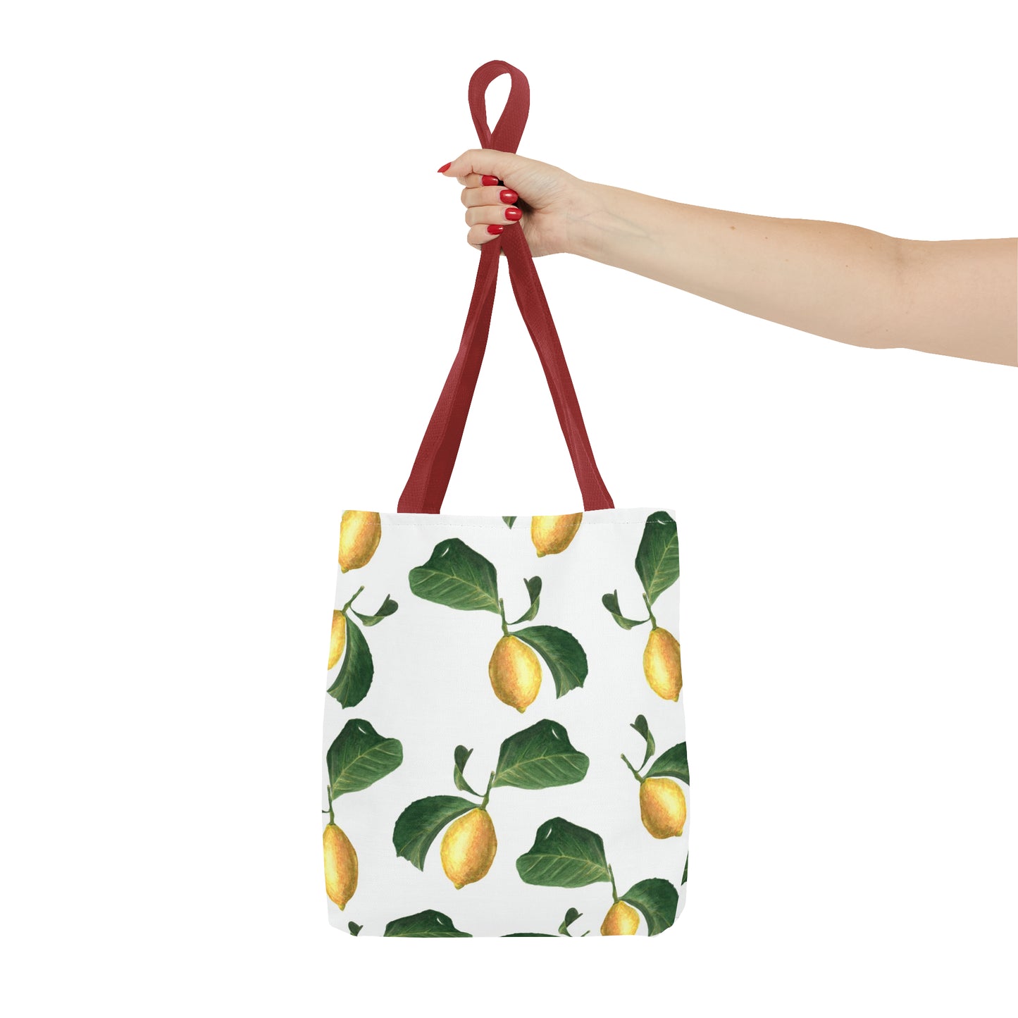 Tote Bag - Watercolor Lime paint by Ana Cecilia Mannaert