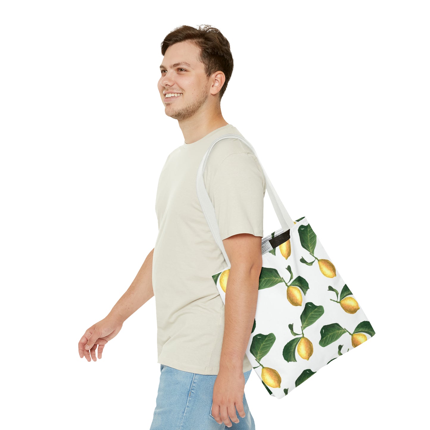 Tote Bag - Watercolor Lime paint by Ana Cecilia Mannaert