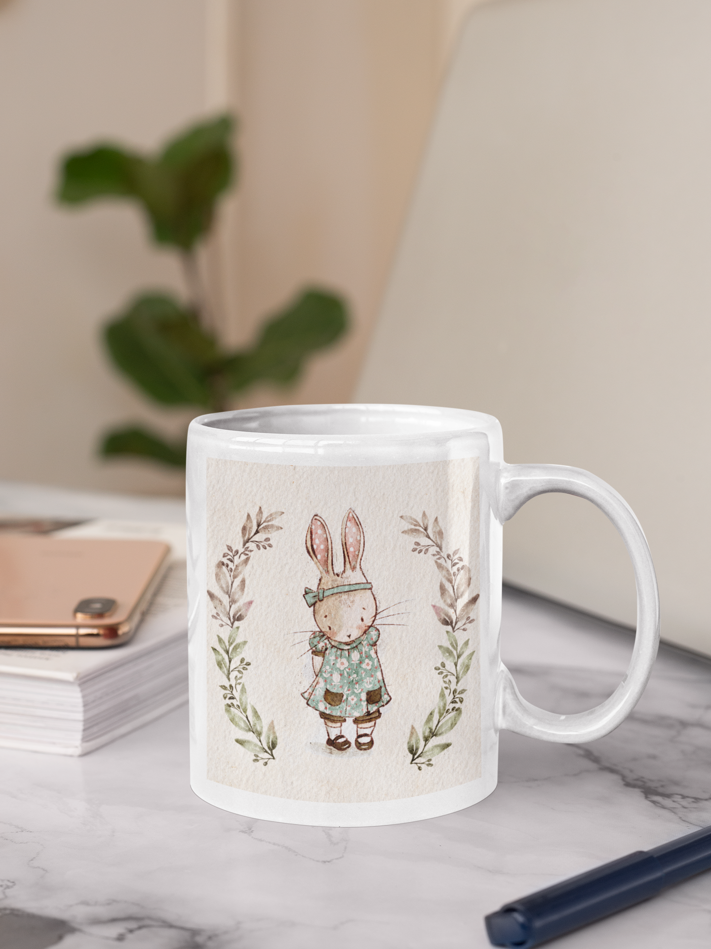 Mug Bunny Vintage 11oz