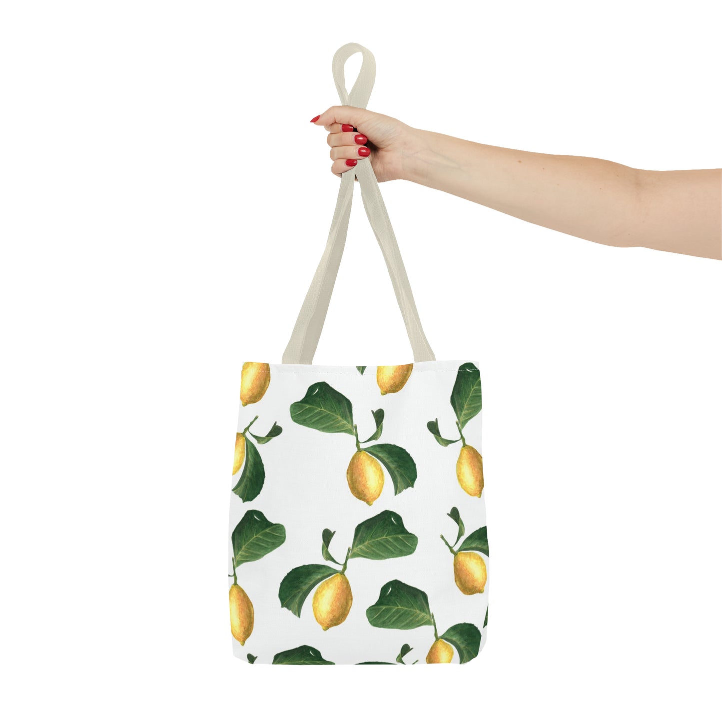 Tote Bag - Watercolor Lime paint by Ana Cecilia Mannaert