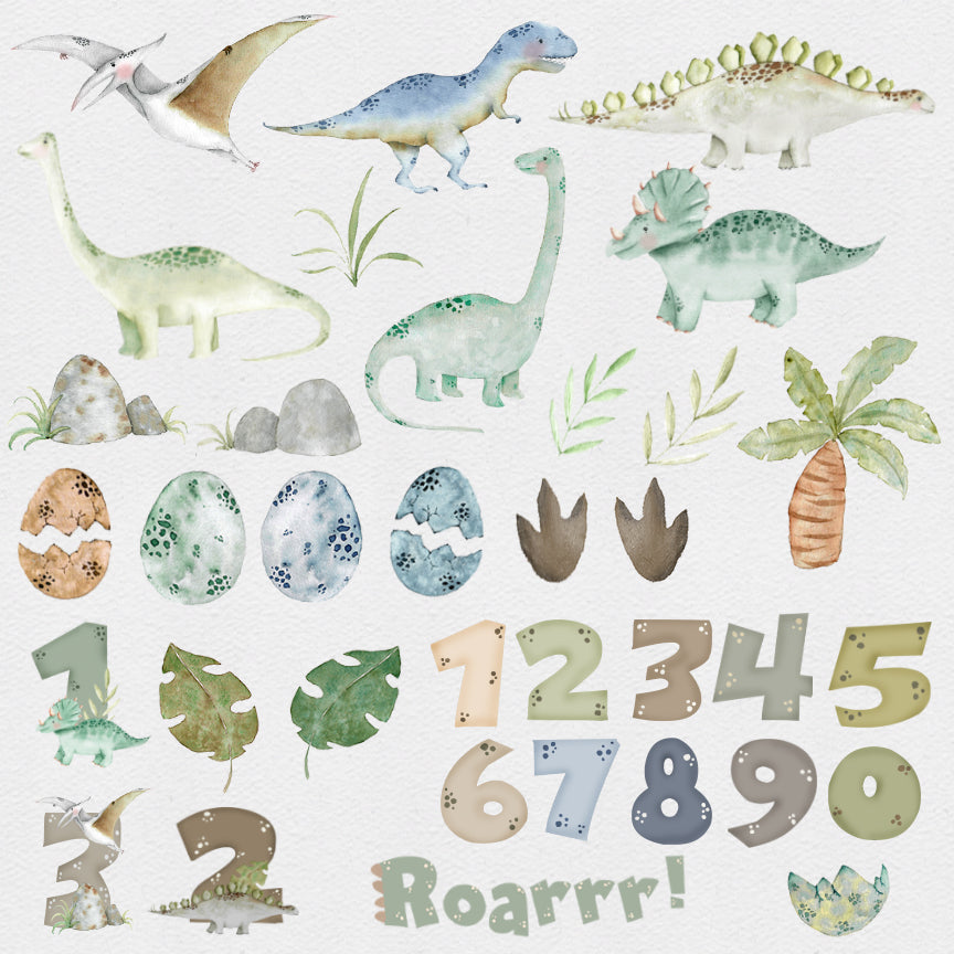 Dinosaurs Digital Download Printable Kit